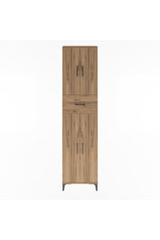 Arges Dolap 4 Raflı Tek Çekmeceli 4 Kapaklı 60x30x243 - S32M005V9A