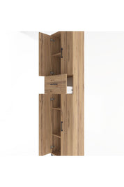 Arges Dolap 4 Raflı Tek Çekmeceli 4 Kapaklı 60x30x243 - S32M005V9A
