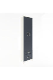 Arges Dolap 4 Raflı 2 Çekmeceli 2 Kapaklı 60x30x243 - S32M006V2A