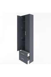 Arges Dolap 4 Raflı 2 Çekmeceli 2 Kapaklı 60x30x243 - S32M006V5A