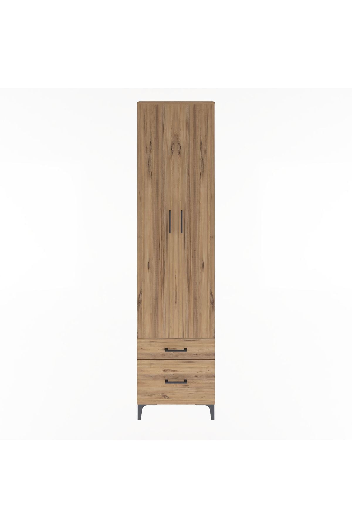 Arges Dolap 4 Raflı 2 Çekmeceli 2 Kapaklı 60x30x243 - S32M006V9A