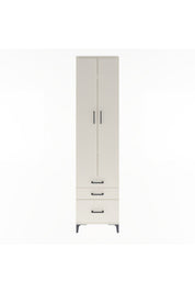 Arges Dolap 4 Raflı 3 Çekmeceli 2 Kapaklı 60x30x243 - S32M007V1A
