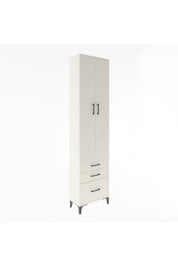 Arges Dolap 4 Raflı 3 Çekmeceli 2 Kapaklı 60x30x243 - S32M007V1A
