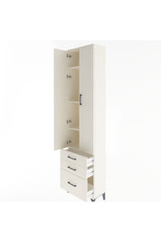 Arges Dolap 4 Raflı 3 Çekmeceli 2 Kapaklı 60x30x243 - S32M007V1A