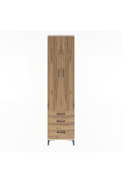 Arges Dolap 4 Raflı 3 Çekmeceli 2 Kapaklı 60x30x243 - S32M007V3A