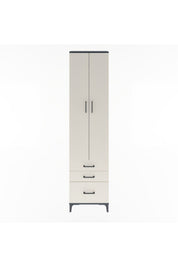 Arges Dolap 4 Raflı 3 Çekmeceli 2 Kapaklı 60x30x243 - S32M007V4A
