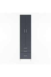 Arges Dolap 4 Raflı 3 Çekmeceli 2 Kapaklı 60x30x243 - S32M007V5A