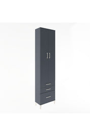 Arges Dolap 4 Raflı 3 Çekmeceli 2 Kapaklı 60x30x243 - S32M007V5A