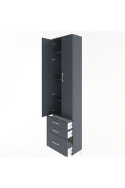 Arges Dolap 4 Raflı 3 Çekmeceli 2 Kapaklı 60x30x243 - S32M007V5A