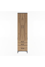 Arges Dolap 4 Raflı 3 Çekmeceli 2 Kapaklı 60x30x243 - S32M007V6A