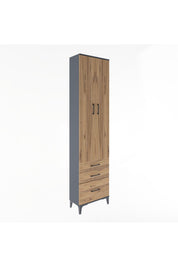 Arges Dolap 4 Raflı 3 Çekmeceli 2 Kapaklı 60x30x243 - S32M007V6A