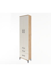 Arges Dolap 4 Raflı 3 Çekmeceli 2 Kapaklı 60x30x243 - S32M007V7A