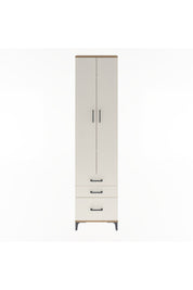 Arges Dolap 4 Raflı 3 Çekmeceli 2 Kapaklı 60x30x243 - S32M007V7A
