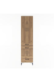 Arges Dolap 5 Raflı 3 Çekmeceli 4 Kapaklı 60x30x243 - S32M008V3A