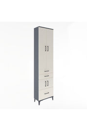 Arges Dolap 5 Raflı 3 Çekmeceli 4 Kapaklı 60x30x243 - S32M008V4A