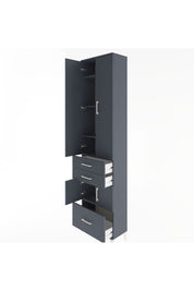 Arges Dolap 5 Raflı 3 Çekmeceli 4 Kapaklı 60x30x243 - S32M008V5A