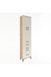 Arges Dolap 5 Raflı 3 Çekmeceli 4 Kapaklı 60x30x243 - S32M008V7A