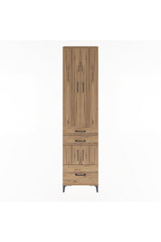 Arges Dolap 5 Raflı 3 Çekmeceli 4 Kapaklı 60x30x243 - S32M008V9A