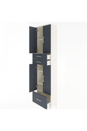 Arges Dolap 5 Raflı 3 Çekmeceli 4 Kapaklı 60x30x243 - S32M009V2A