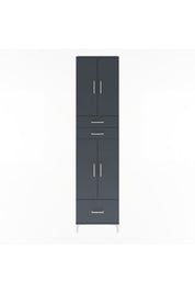 Arges Dolap 5 Raflı 3 Çekmeceli 4 Kapaklı 60x30x243 - S32M009V5A