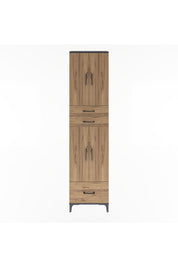 Arges Dolap 5 Raflı 3 Çekmeceli 4 Kapaklı 60x30x243 - S32M009V6A