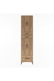 Arges Dolap 5 Raflı 3 Çekmeceli 4 Kapaklı 60x30x243 - S32M009V9A