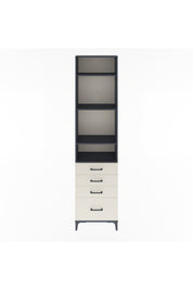Arges Dolap 4 Raflı 4 Çekmeceli 60x30x243 - S32M010V4A