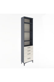 Arges Dolap 4 Raflı 4 Çekmeceli 60x30x243 - S32M010V4A