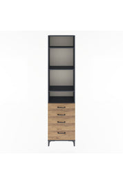 Arges Dolap 4 Raflı 4 Çekmeceli 60x30x243 - S32M010V6A