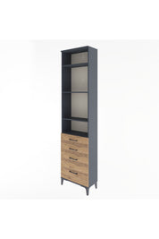 Arges Dolap 4 Raflı 4 Çekmeceli 60x30x243 - S32M010V6A