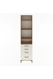 Arges Dolap 4 Raflı 4 Çekmeceli 60x30x243 - S32M010V7A