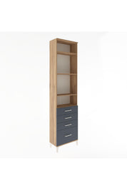 Arges Dolap 4 Raflı 4 Çekmeceli 60x30x243 - S32M010V8A