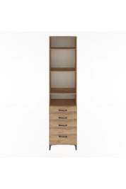 Arges Dolap 4 Raflı 4 Çekmeceli 60x30x243 - S32M010V9A