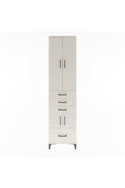 Arges Dolap 4 Raflı 4 Çekmeceli 4 Kapaklı 60x30x243 - S32M011V1A