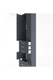 Arges Dolap 4 Raflı 4 Çekmeceli 4 Kapaklı 60x30x243 - S32M011V5A