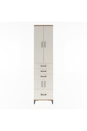 Arges Dolap 4 Raflı 4 Çekmeceli 4 Kapaklı 60x30x243 - S32M011V7A