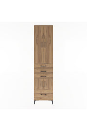 Arges Dolap 4 Raflı 4 Çekmeceli 4 Kapaklı 60x30x243 - S32M011V9A