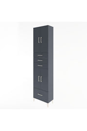 Arges Dolap 4 Raflı 4 Çekmeceli 4 Kapaklı 60x30x243 - S32M012V5A