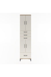 Arges Dolap 4 Raflı 4 Çekmeceli 4 Kapaklı 60x30x243 - S32M012V7A