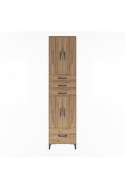 Arges Dolap 4 Raflı 4 Çekmeceli 4 Kapaklı 60x30x243 - S32M012V9A