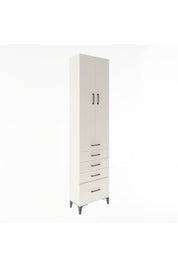 Arges Dolap 4 Raflı 5 Çekmeceli 2 Kapaklı 60x30x243 - S32M013V1A