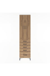 Arges Dolap 4 Raflı 5 Çekmeceli 2 Kapaklı 60x30x243 - S32M013V3A