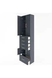 Arges Dolap 4 Raflı 5 Çekmeceli 4 Kapaklı 60x30x243 - S32M014V5A