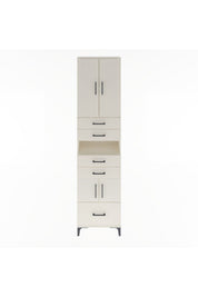 Arges Dolap 4 Raflı 5 Çekmeceli 4 Kapaklı 60x30x243 - S32M015V1A