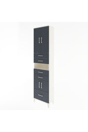 Arges Dolap 4 Raflı 5 Çekmeceli 4 Kapaklı 60x30x243 - S32M015V2A