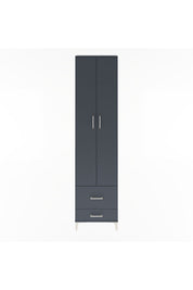 Arges Dolap 4 Raflı 2 Çekmeceli 2 Kapaklı 60x30x243 - S32M017V5A