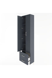 Arges Dolap 4 Raflı 2 Çekmeceli 2 Kapaklı 60x30x243 - S32M017V5A