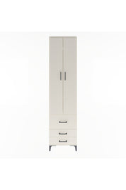 Arges Dolap 4 Raflı 3 Çekmeceli 2 Kapaklı 60x30x243 - S32M018V1A