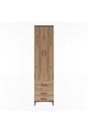 Arges Dolap 4 Raflı 3 Çekmeceli 2 Kapaklı 60x30x243 - S32M018V6A