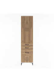 Arges Dolap 3 Raflı 3 Çekmeceli 4 Kapaklı 60x30x243 - S32M019V3A
